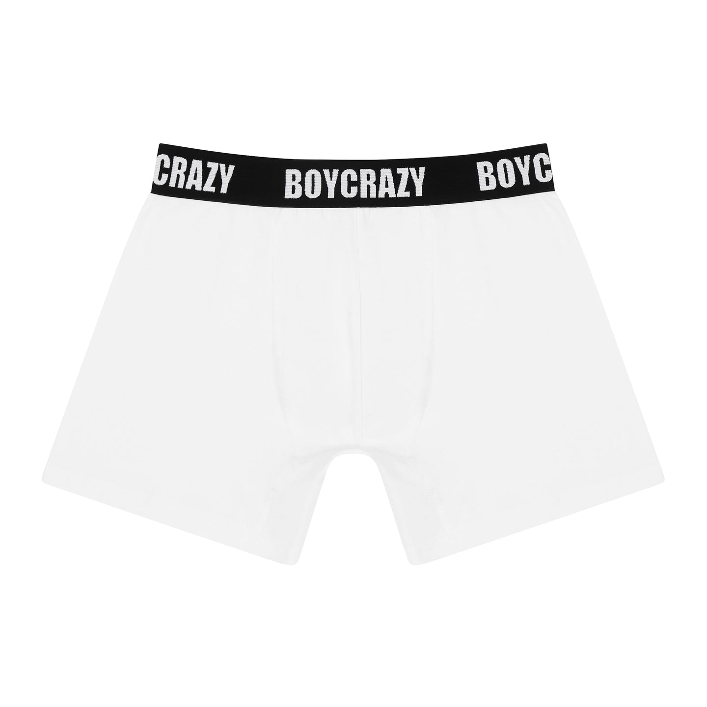 BOYCRAZY BOXER BRIEFS (White)