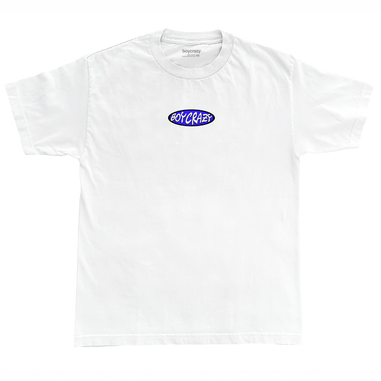 BOYCRAZY LOGO TEE (WHITE)